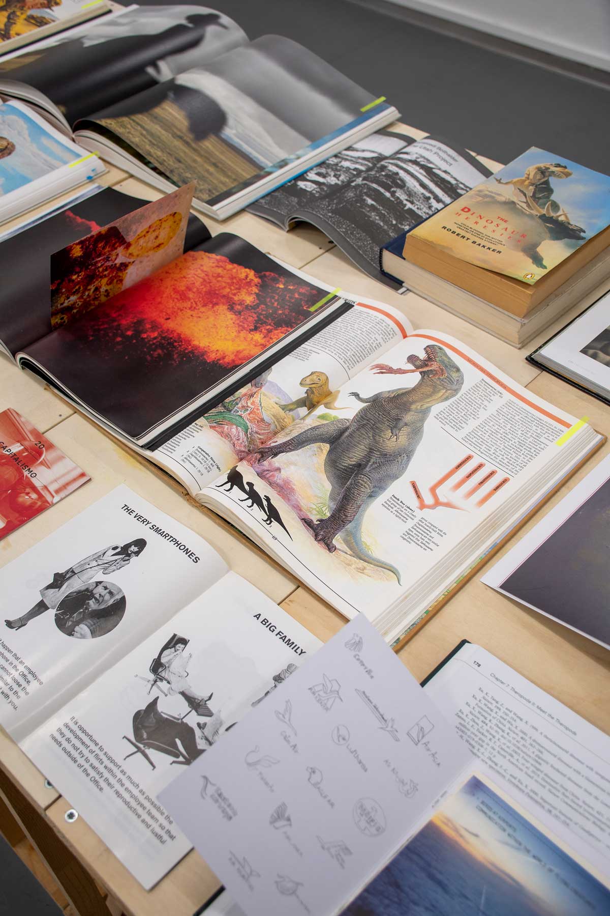 exhibition view at Material Zurich