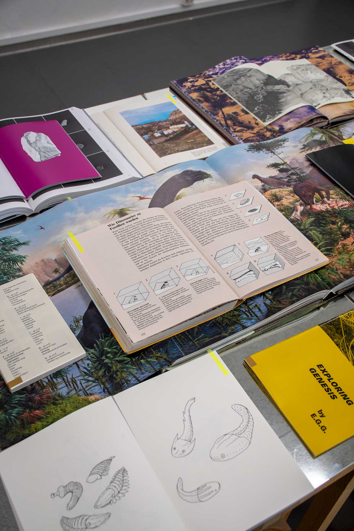 exhibition view at Material Zurich