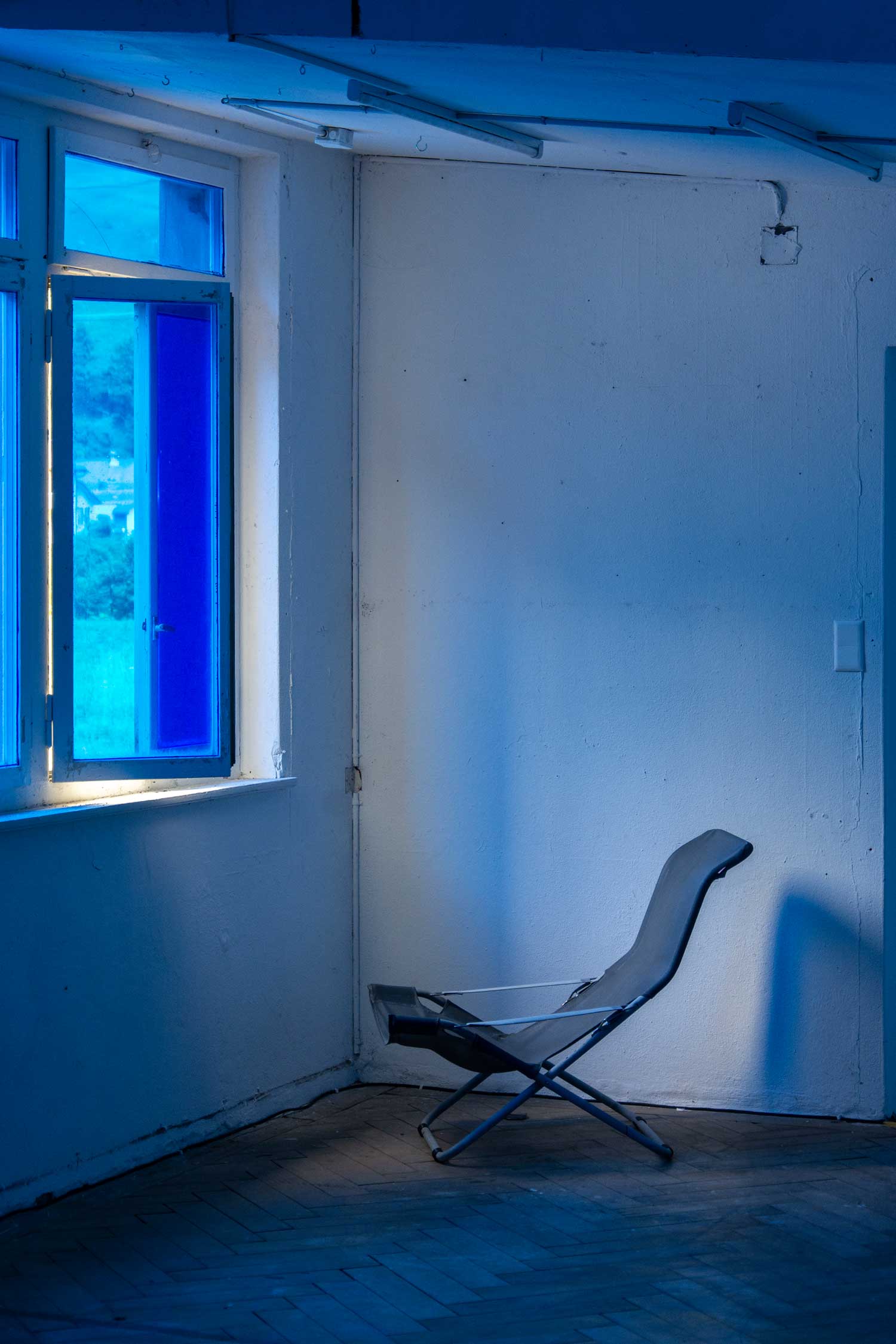 exhibition view at Gepackausgabe Glarus