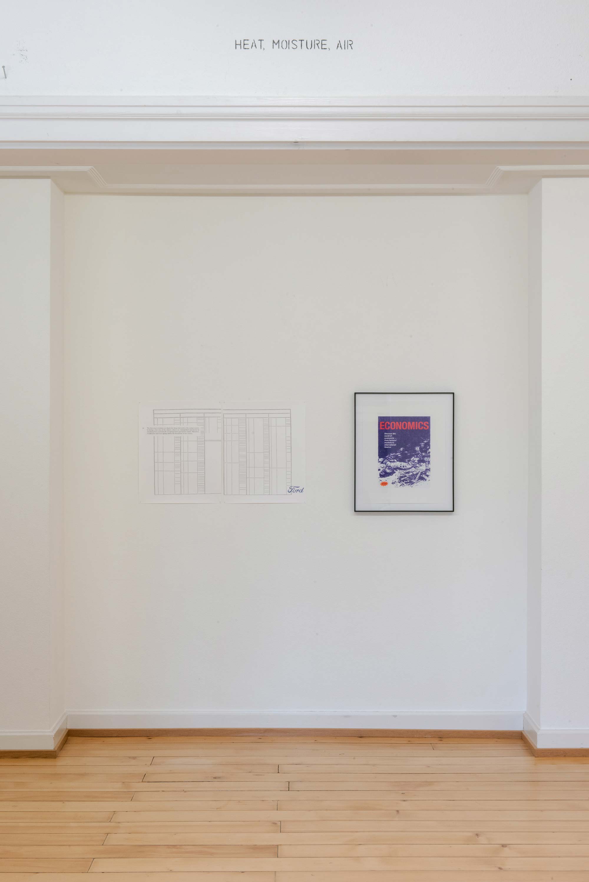 exhibition view at Lievre Basel