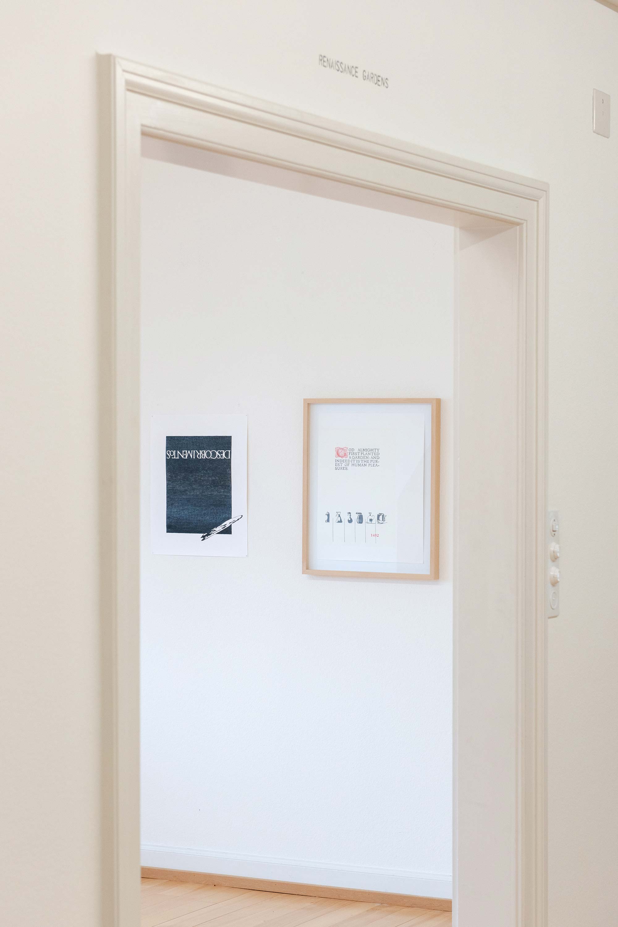 exhibition view at Lievre Basel